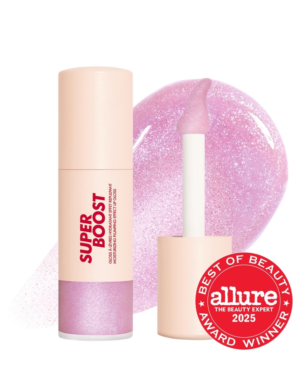 Make Up For Ever Super Boost Moisturizing & Plumping Lip Gloss 03 Festival Lilac